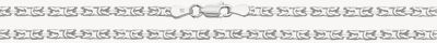 James Moore & Co 925 Silver Byzantine 18" Necklace J96637