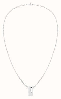 Calvin Klein Men's Exposed Stainless Steel Pendant Necklace 35100019