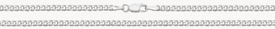Treasure House Sterling Silver Light Curb Chain 20" G1141/20