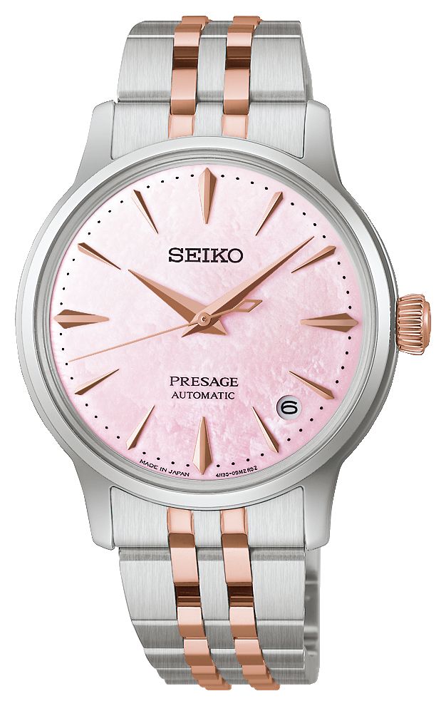 Seiko SRPM06J1 Presage âSpringtimeâ Cocktail Time Watch