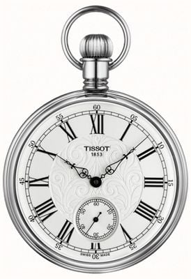 Tissot Lepine Mechanical Pocket Watch Stainless Steel T8614059903300