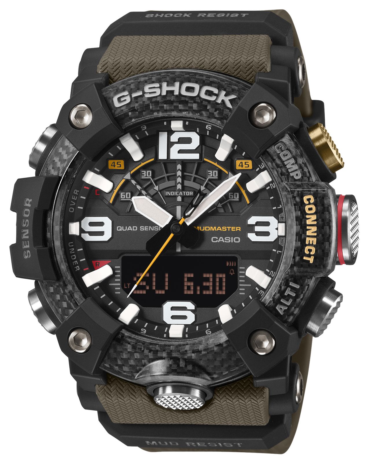 Casio GG-B100X-1A3ER G-Shock Master-of-G Mudmaster Carbon ( Watch