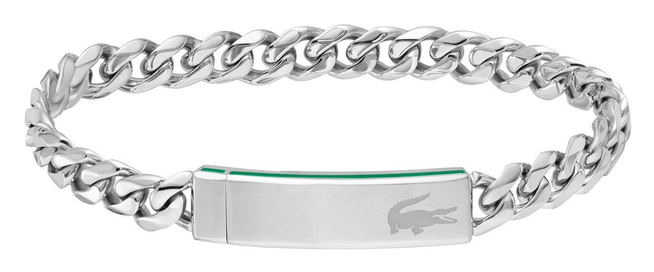 Lacoste 2040081 LACOSTE BASELINE Stainless Steel Curb Chain Jewellery