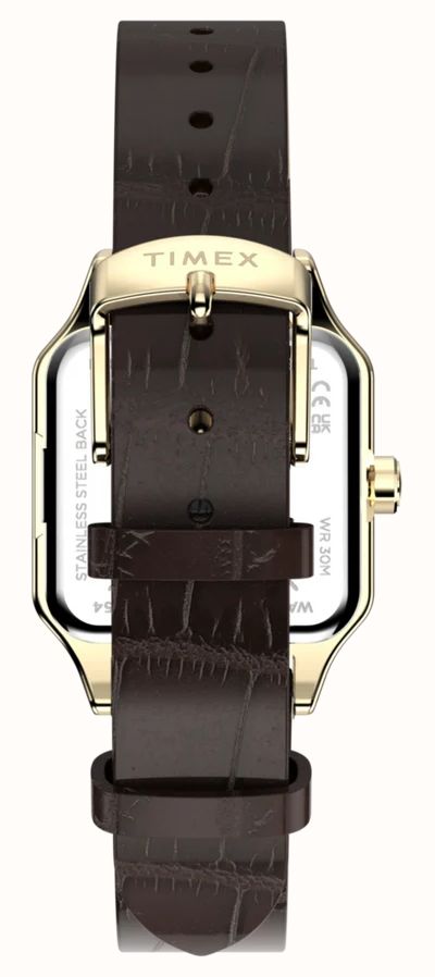 Timex Addison 23mm Leather Strap Stainless steel TW2Y90700 - alternate view 2