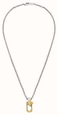 Emporio Armani Eagle Logo Necklace - Stainless Steel EGS3243040