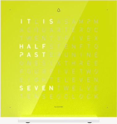 QLOCKTWO EARTH 13.5 PURE EDITION LIME JUICE (English) T4PENLJ-UK