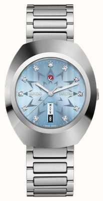 RADO DiaStar Original Diamond (38mm) Blue Sunray Dial / Stainless Steel Bracelet R12160223