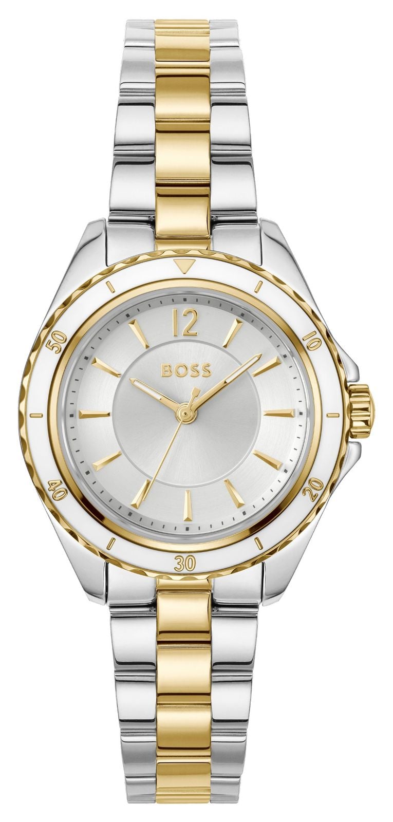 BOSS 1502848 SAGE AQUA Three-Hand Quartz (30mm) Silver Dial Watch