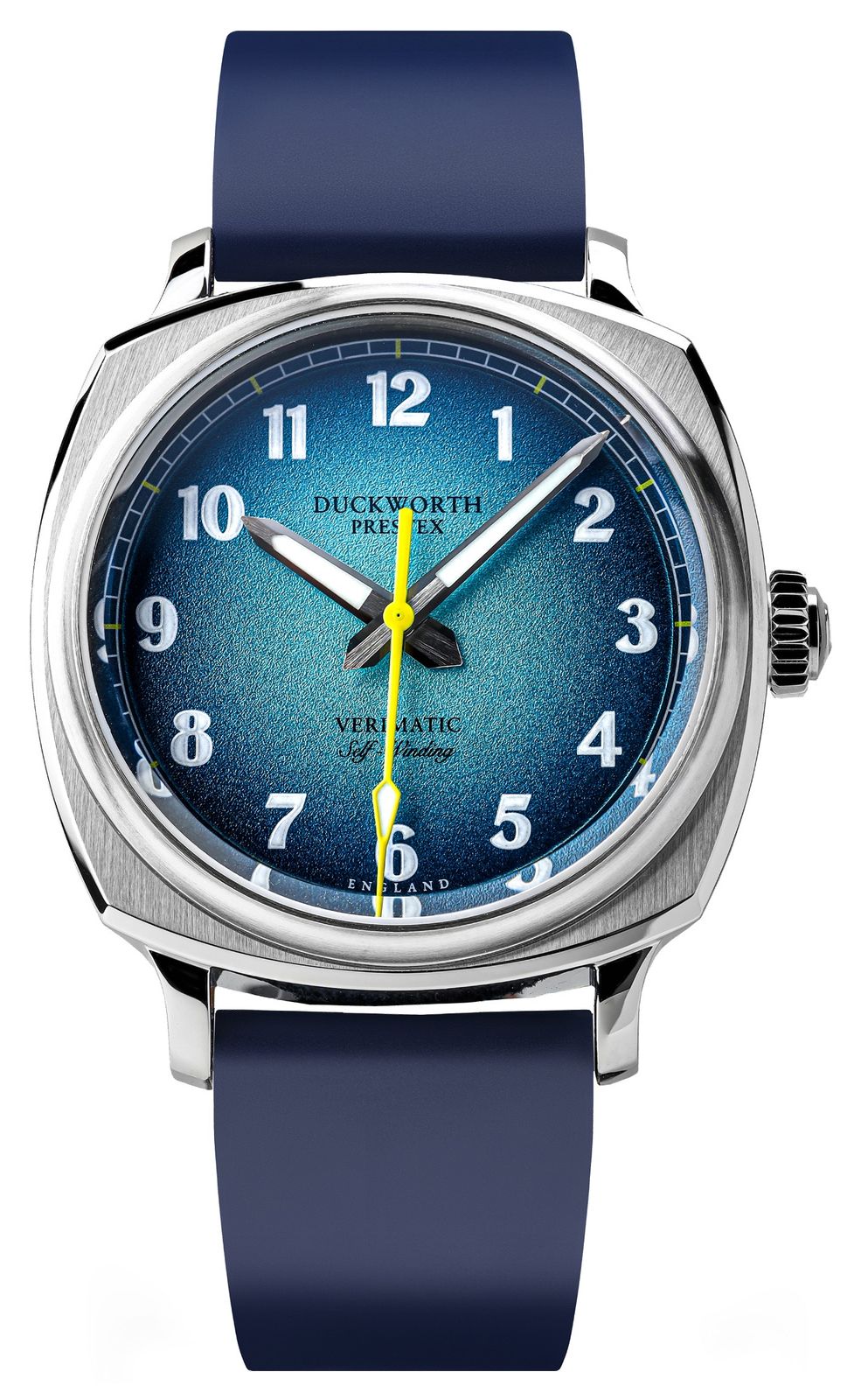 Duckworth Prestex D891-03-DR Verimatic (39mm) Blue FumÃ© Watch