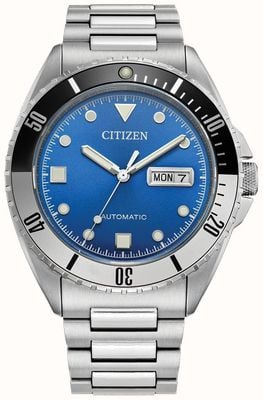 Citizen Men's Sport Automatic (42mm) Blue Dial / Stainless Steel Bracelet NH7530-52M