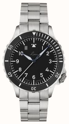 Laco Köln Automatic (41mm) Black Dial / Stainless Steel Bracelet 862191.MB