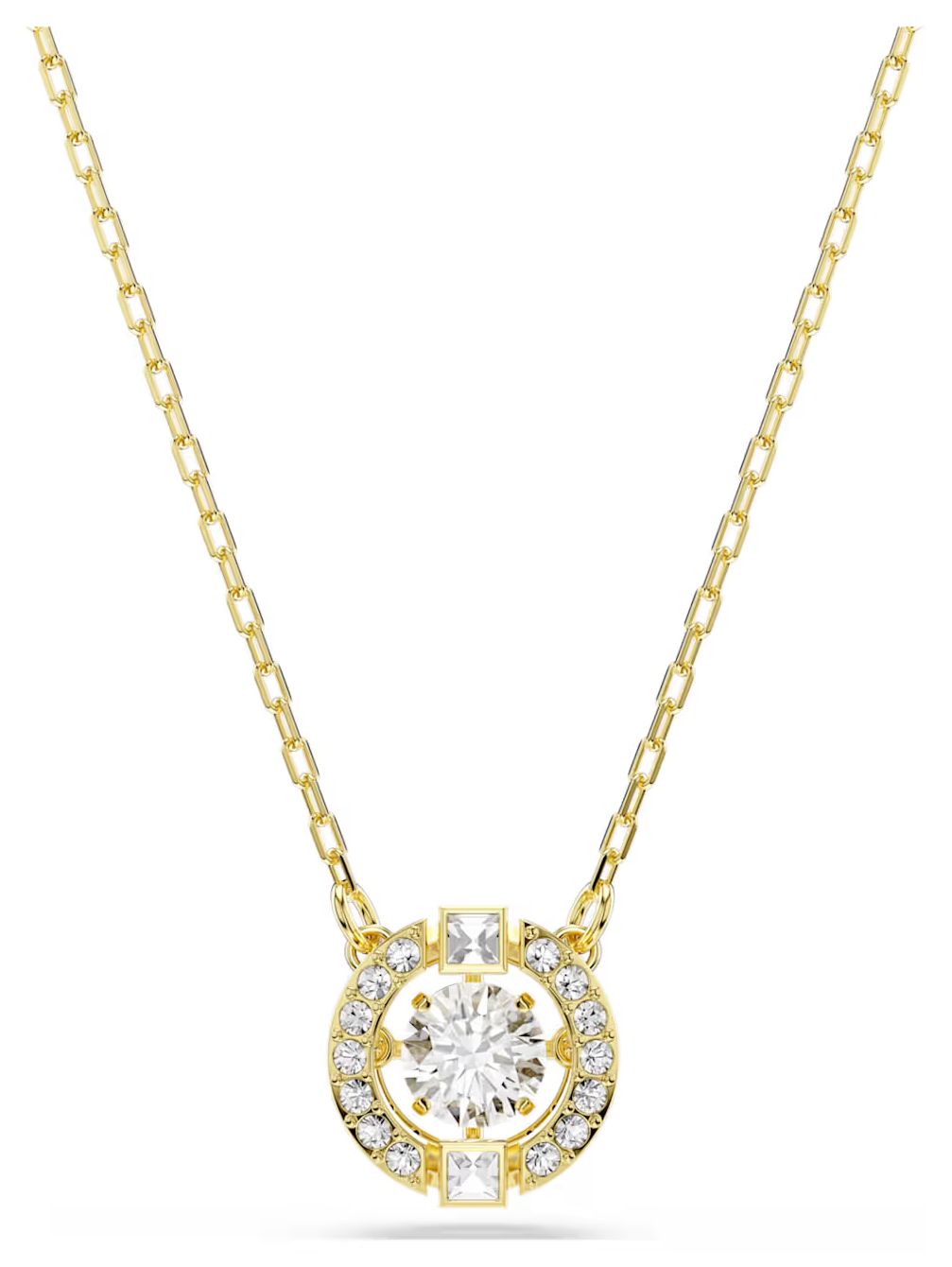 Swarovski 5758061 Una Angelic pendant Necklace Mixed cuts, Jewellery