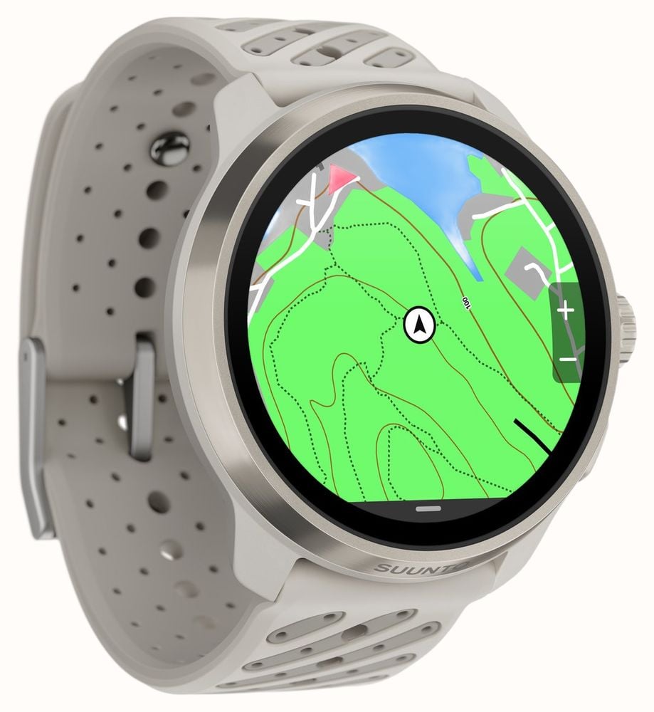 Suunto RACE 3S Titanium AMOLED Multisport Performance Watch (49mm) Feather Grey SS051646000 - alternate view 4