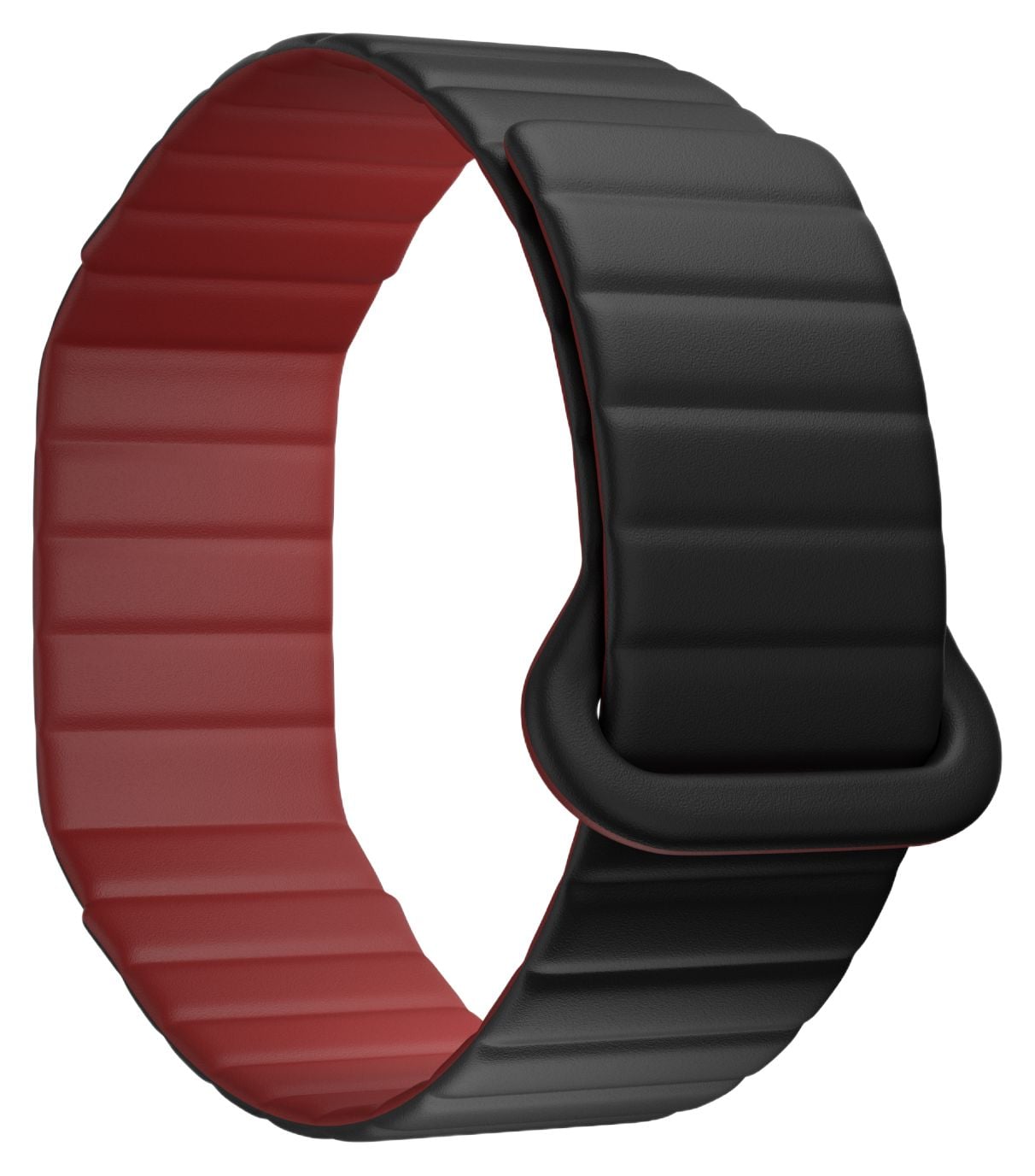 Polar 910121269 Loop Black/Cherry Magnetic Silicone Band (S- Watch
