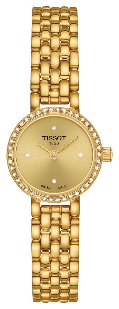 Tissot T1400096302600 Women’s Lovely Round (19.5mm) Gold Watch