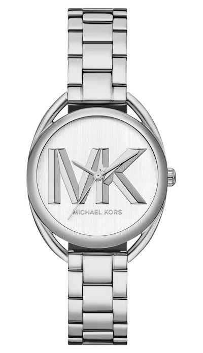Michael Kors MK7678 Leia Women's Silver Tone Dial Silver Watch
