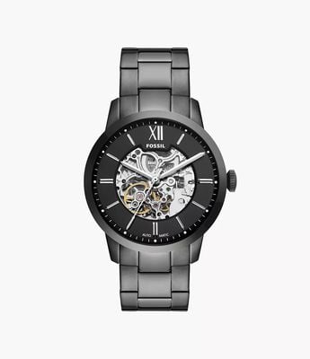 Fossil 44 mm Automatic Smoke Stainless Steel ME3294