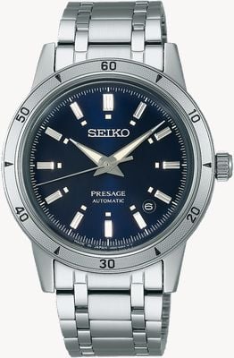 Seiko Presage Style 60s ‘Elegant Yet Rugged’ In Navy SRPL07J1