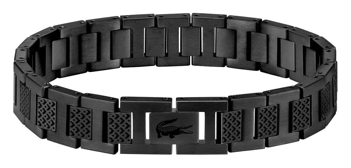 Lacoste 2040119 METROPOLE Black Stainless Steel Bracelet Jewellery