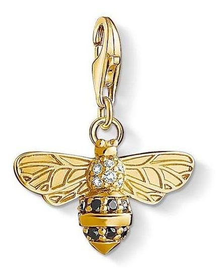 Thomas Sabo 1449-414-39 Bee Charm - Gold Plated 925 Sterling Jewellery