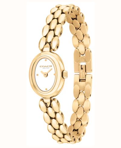 Coach Sammy Mini Women's Gold Tone Bracelet Watch 14504735 - alternate view 2
