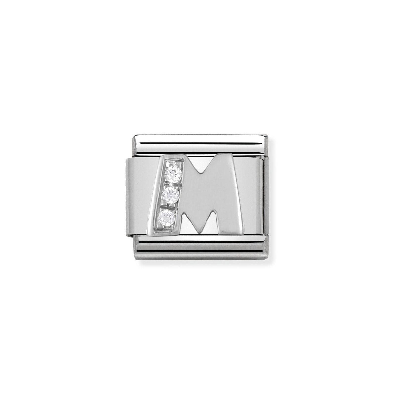 Nomination 330301/13 Classic Letter M Sterling Silver & Jewellery