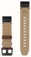 Garmin QuickFit Bands (22mm) Walnut Brown Leather with Black Hardware - Strap Only 010-14507-20 - alternate view 2