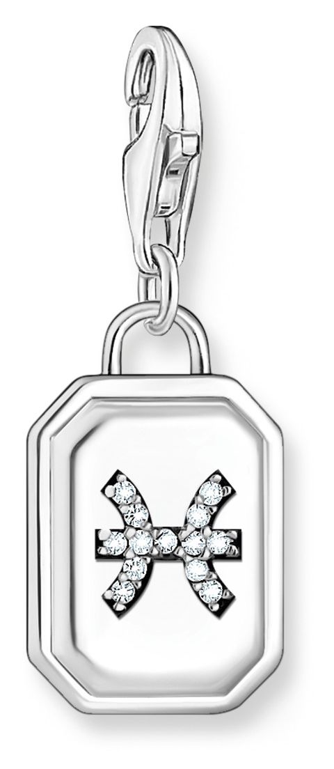 Thomas Sabo 2142-643-21 Silver Charm Pendant Zodiac Sign Jewellery