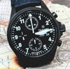 Customer picture of Damasko DC56 DAMEST Chronograph TOP Automatic (40mm) Black Dial / Black Leather Strap DC56-BLACK BLACK LEATHER