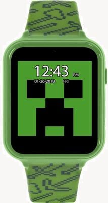 Minecraft Green Silicone Strap (English only) Interactive Watch MIN4045ARG