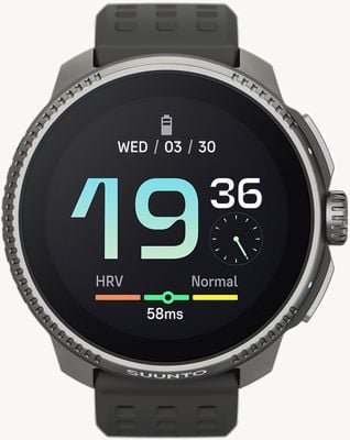 Suunto RACE Titanium AMOLED Multisport Performance Watch (49mm) Charcoal SS050932000
