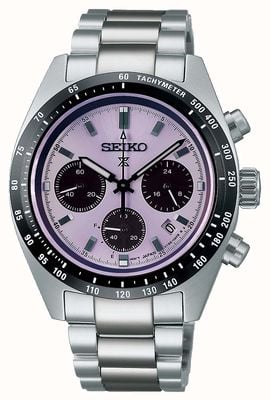Seiko Prospex Speedtimer 2025 Tokyo World Athletics Championships Limited Edition in Edo Purple SSC955P1