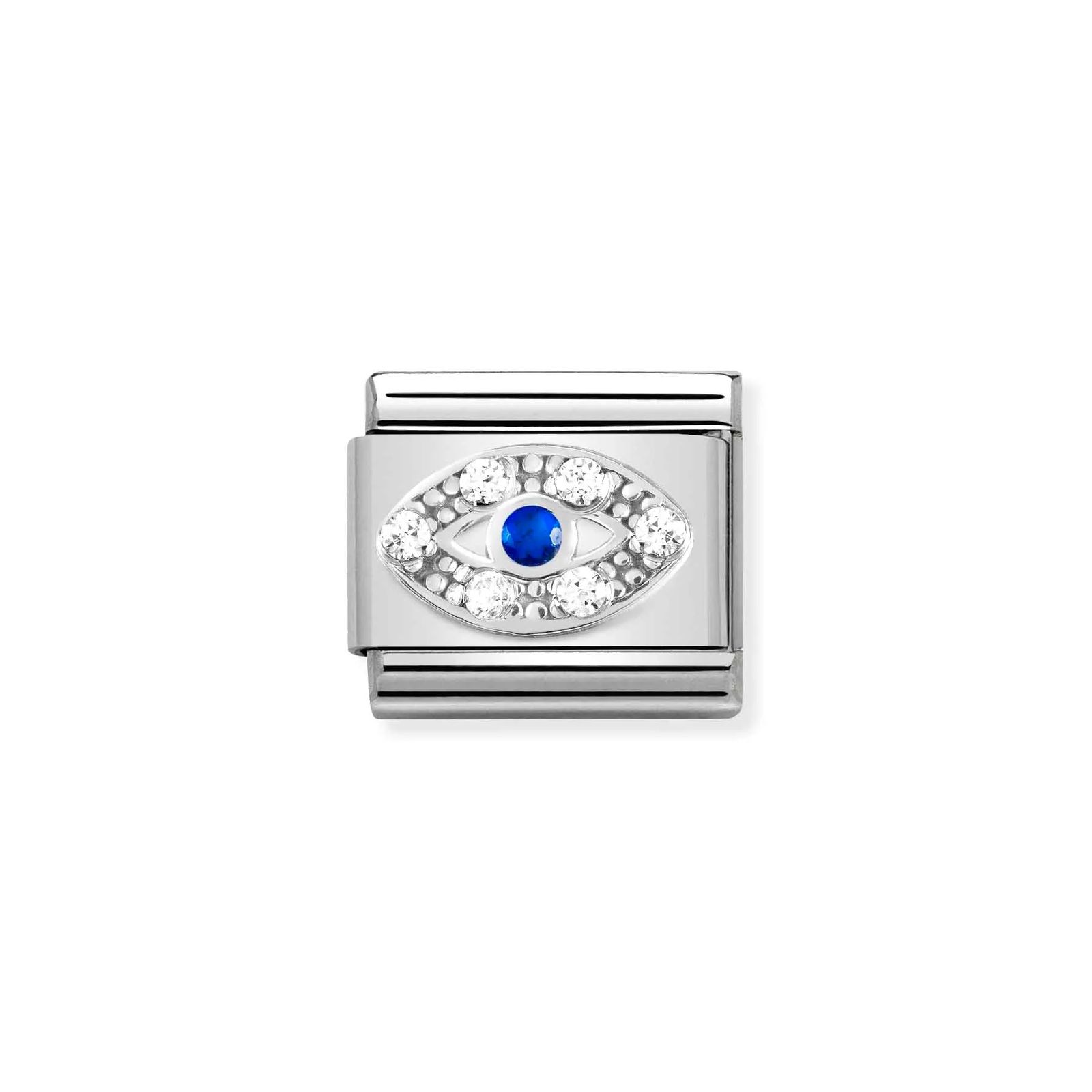 Nomination 330304/43 Classic Eye Sterling Silver & Steel Jewellery