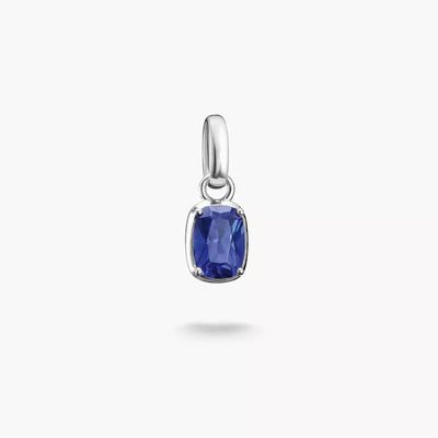 Thomas Sabo Silver Charm Pendant Birthstone September Connect CC1337-699-1