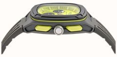 Aston Martin Aramco Formula One™ Team OVR W Quartz Chronograph (44mm) Yellow Dial / Grey Silicone Strap Watch MTFO1F504 - alternate view 3
