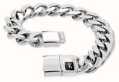 Calvin Klein COMMAND Silver Chunky Bracelet Mens 35100101 - alternate view 2