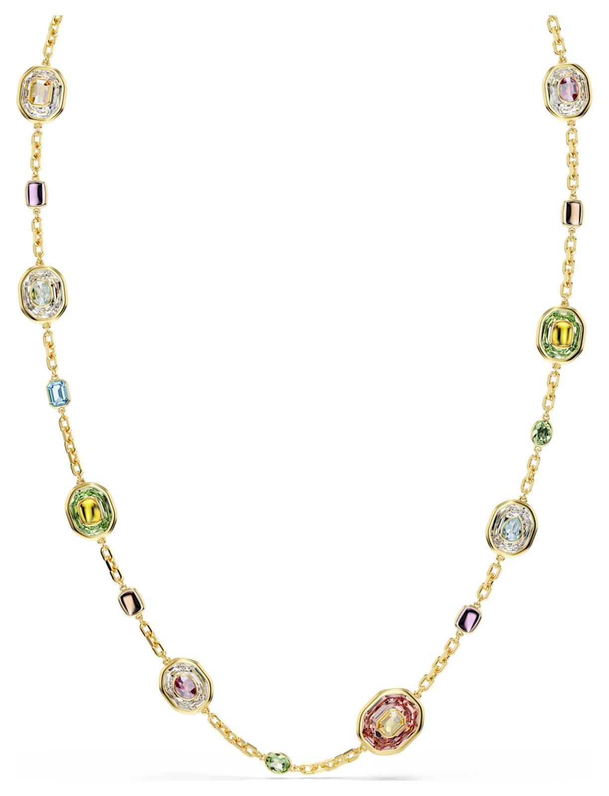 Swarovski 5705581 Chroma Strandage Necklace Octagon Cut, Jewellery