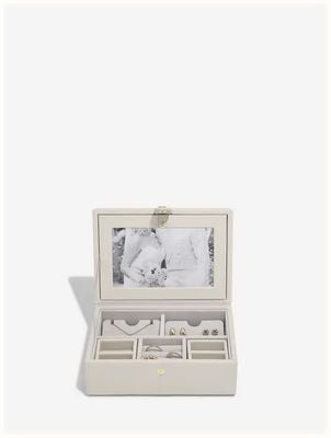 Stackers Luxury Photo Jewellery Box Oatmeal 76984