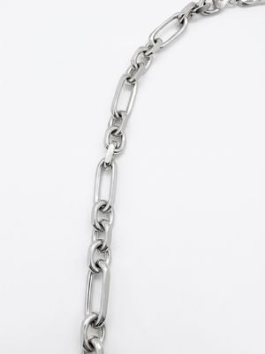Fred Bennett Men's Silver Figaro Rolo Chain Length 55cm N2876