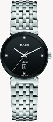 RADO Florence Classic Diamond Set Black Dial Stainless Steel R48913713