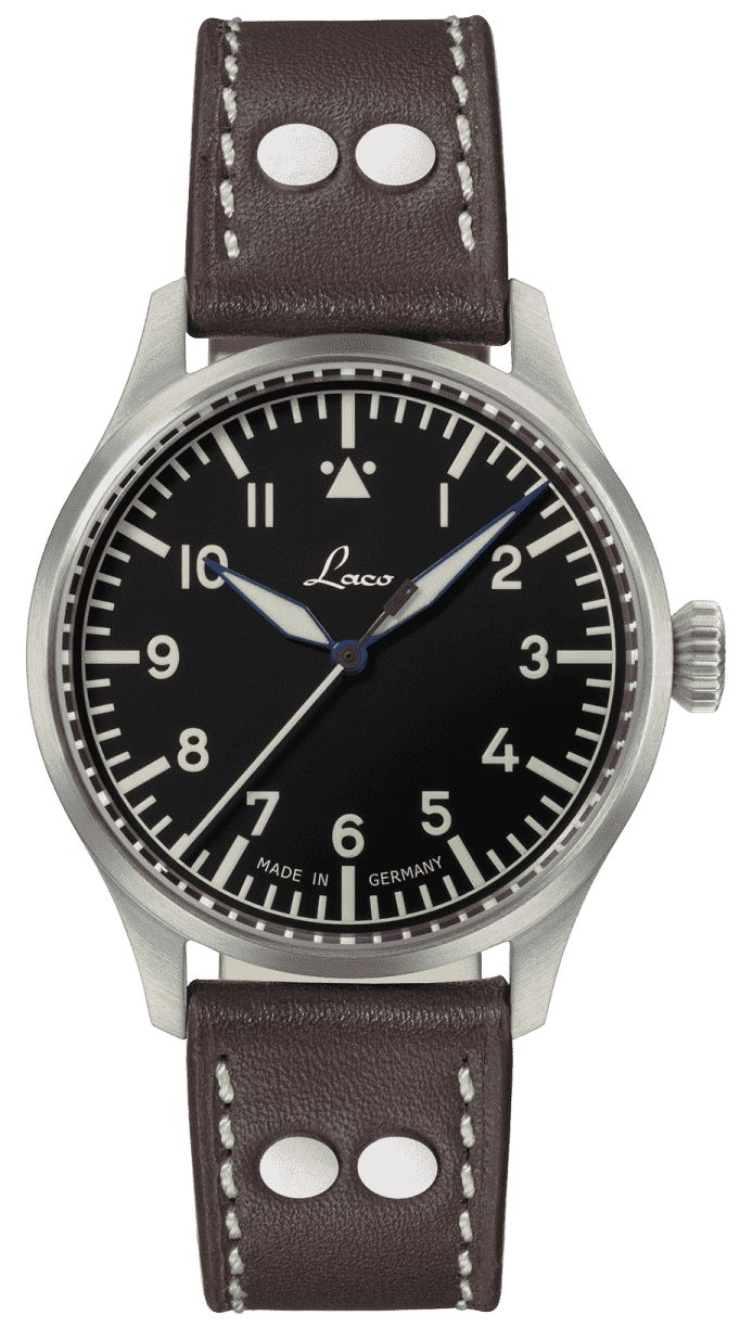 Laco 862141 Stuttgart PRO Automatic (40mm) Black Dial / Watch