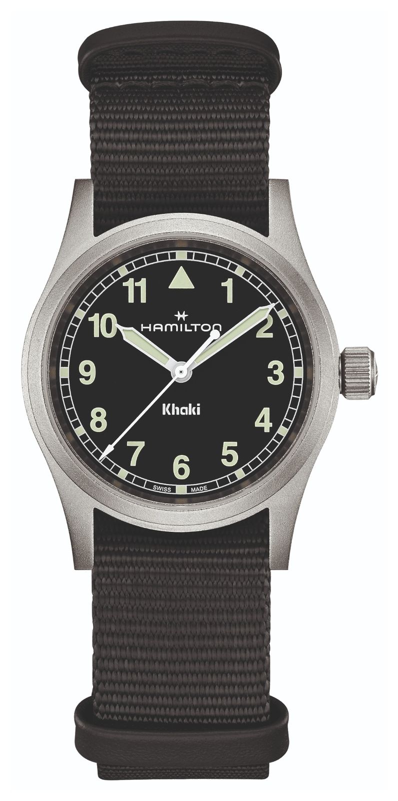 Hamilton H69301430 Khaki Field Quartz (33mm) Black Dial / Watch