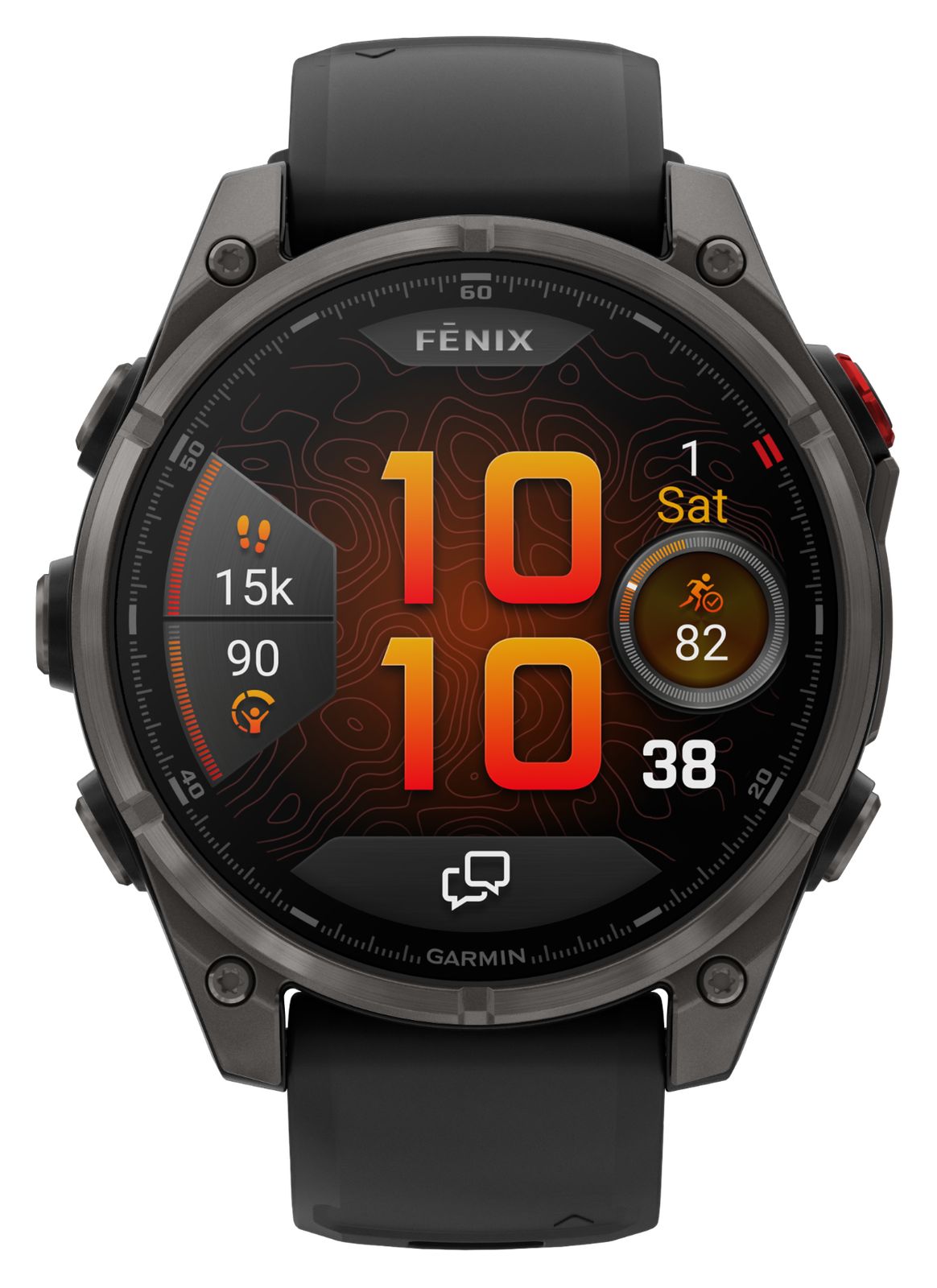Garmin 010-03198-01 Fenix 8 Pro 47mm AMOLED Sapphire Premium Watch