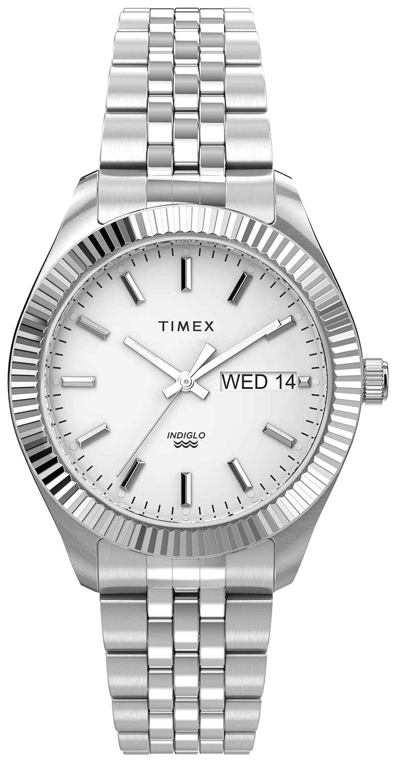 Timex TW2U78700 Legacy Boyfriend Day/Date Quartz (36mm) Watch