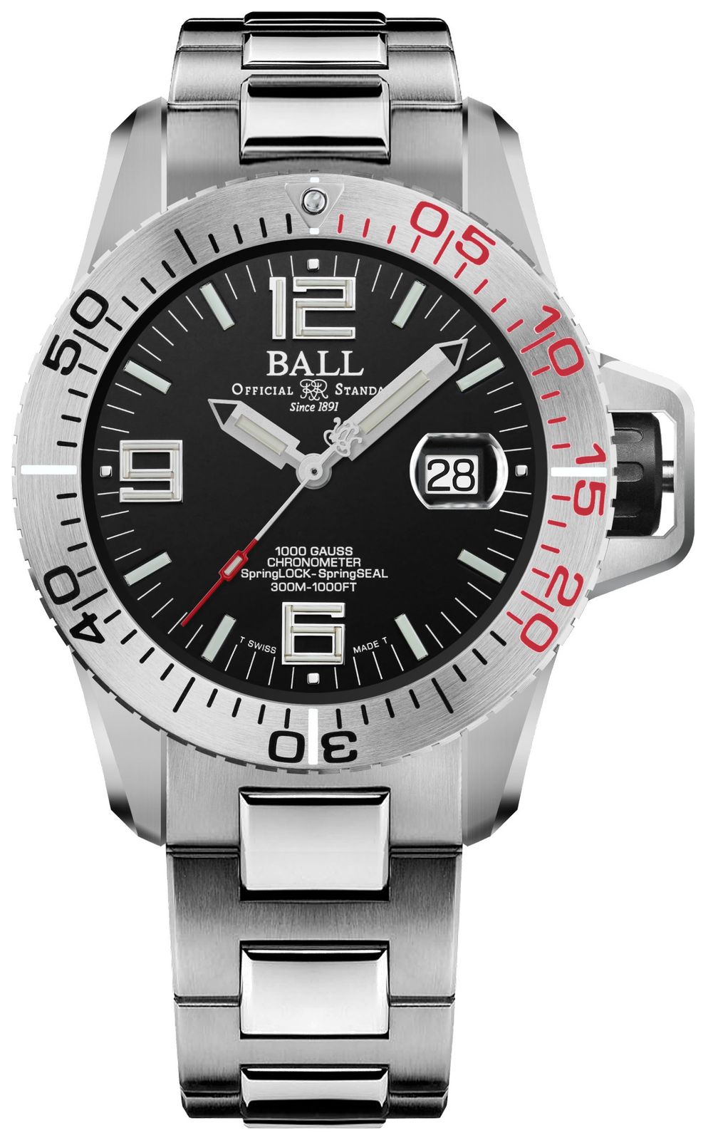 Ball Company DM3200A-S1C-BK Engineer Hydrocarbon EOD ( Watch - Ball Watch Company - Modalova