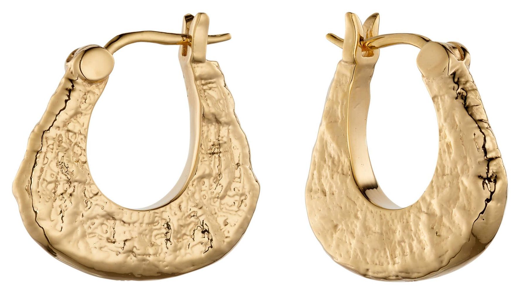 Elements Gold E6112 Gold Plated Sterling Silver Triangle Jewellery