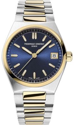 Frederique Constant Women's Highlife (31mm) Blue Dial / Two-Tone Stainless Steel Bracelet FC-240N2NH3B