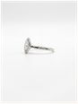0.47ct Marquise Natural Diamond Platinum Halo Ring ENG4958 - alternate view 2