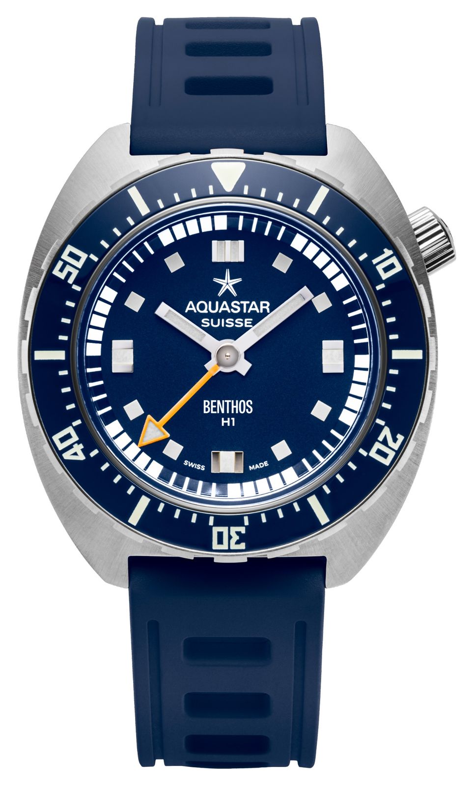 Aquastar BENTHOS-H1-BLUE Benthos Heritage One Blue Edition ( Watch
