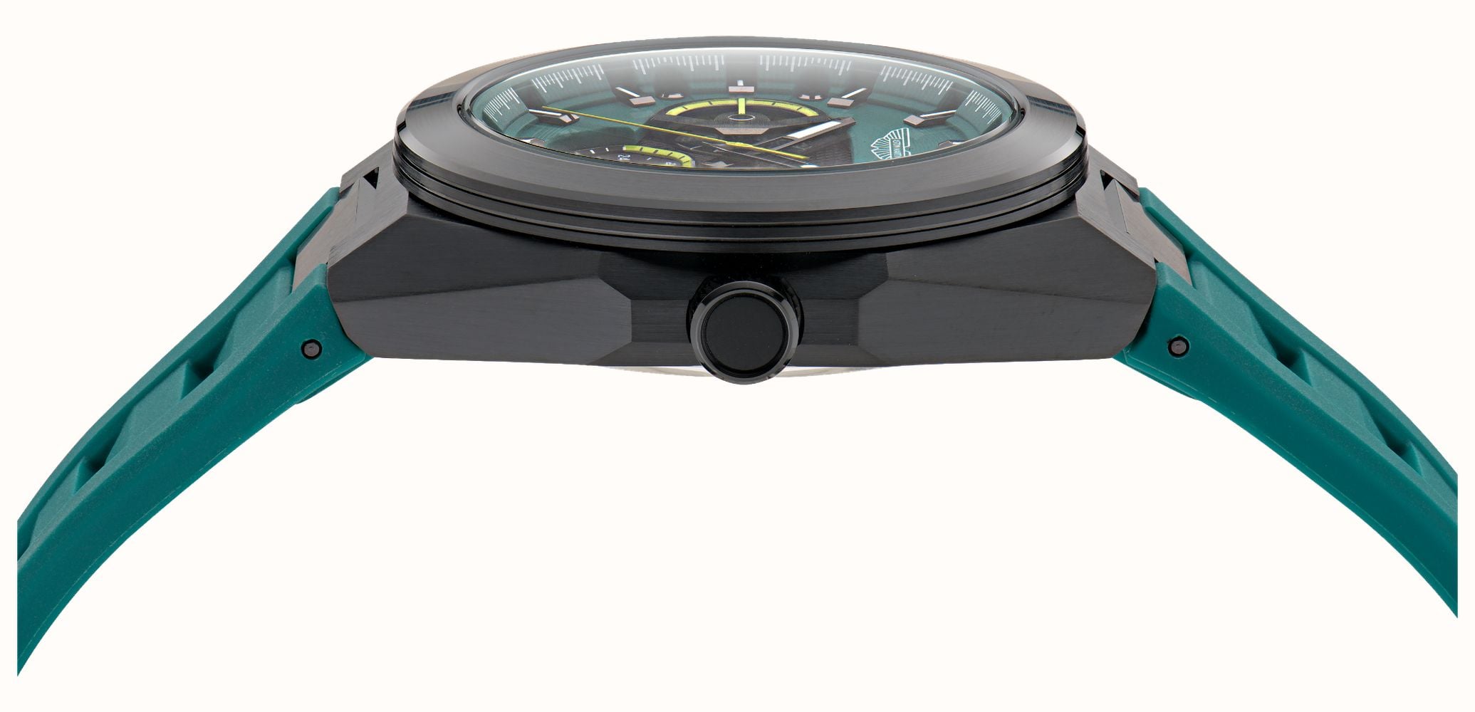 Aston Martin Thrill TKS W Quartz Multifunction (42mm) Podium Green Dial / Podium Green Silicone Strap MTRI1F503 - alternate view 3